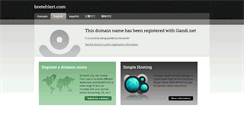 Desktop Screenshot of bretehlert.com